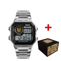 Patriot 011BKUAGD Тризуб золото Срібло + Коробка