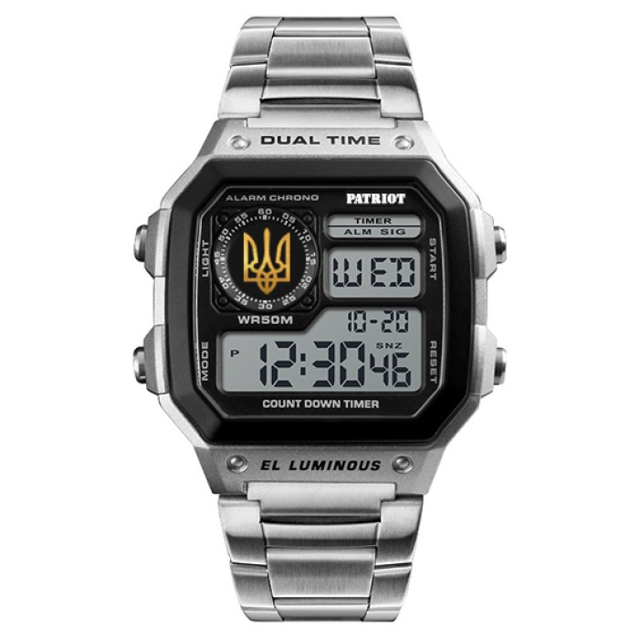 Patriot 011BKUAGD Тризуб золото Срібло + Коробка