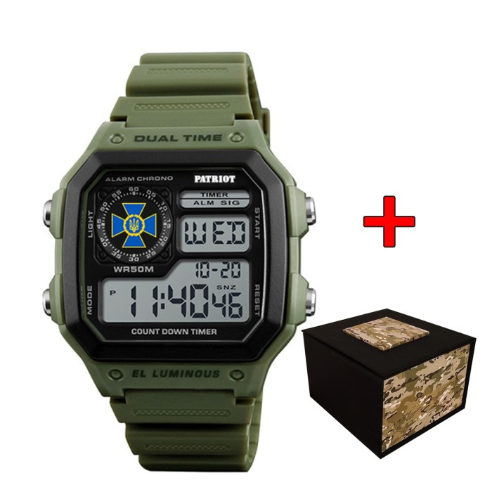 Patriot 010AGSBU СБУ Зелені + Коробка