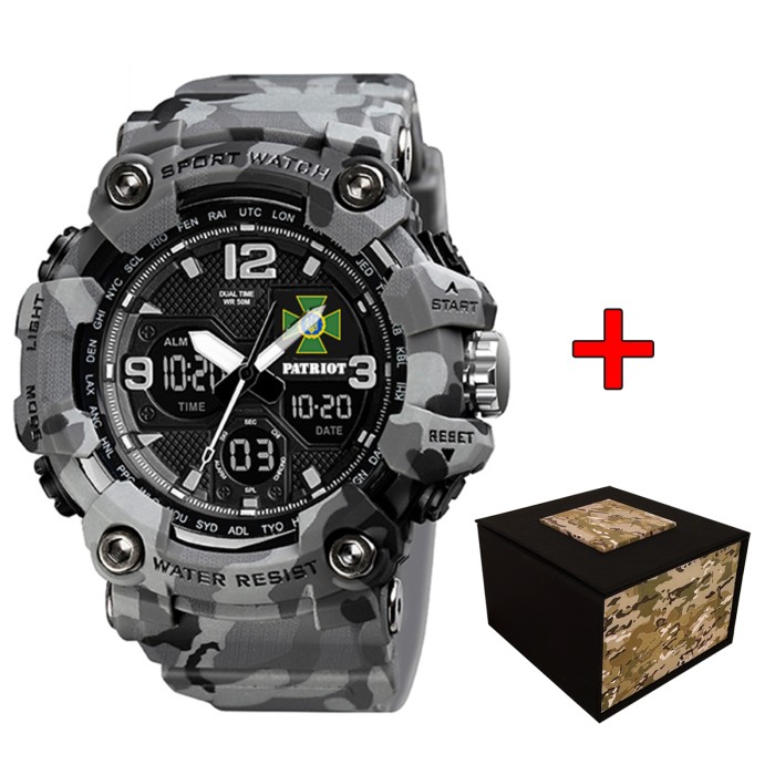 Patriot 006CMGYDPS ДПС Сірий камуфляж + Коробка