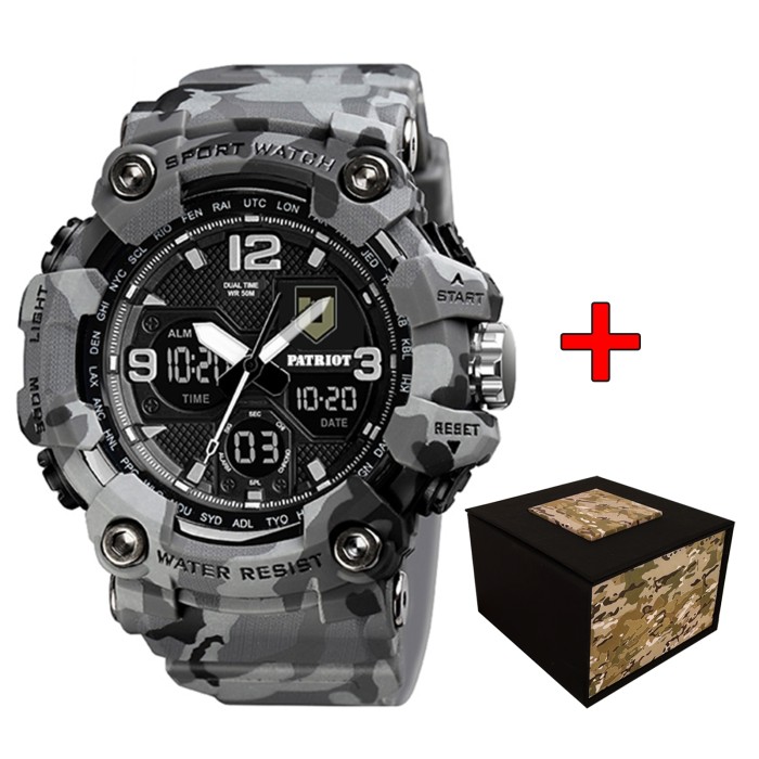 Patriot 006CMGYTRO ТРО Сірий камуфляж + Коробка