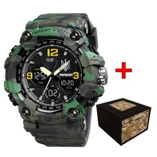 Patriot 006CMGRUASI Тризуб срібло Зелений камуфляж + Коробка