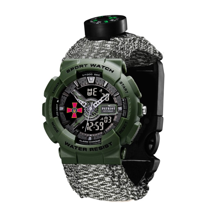 Patriot 005AGSU ЗСУ Паракордовий ремінець ACU + Коробка