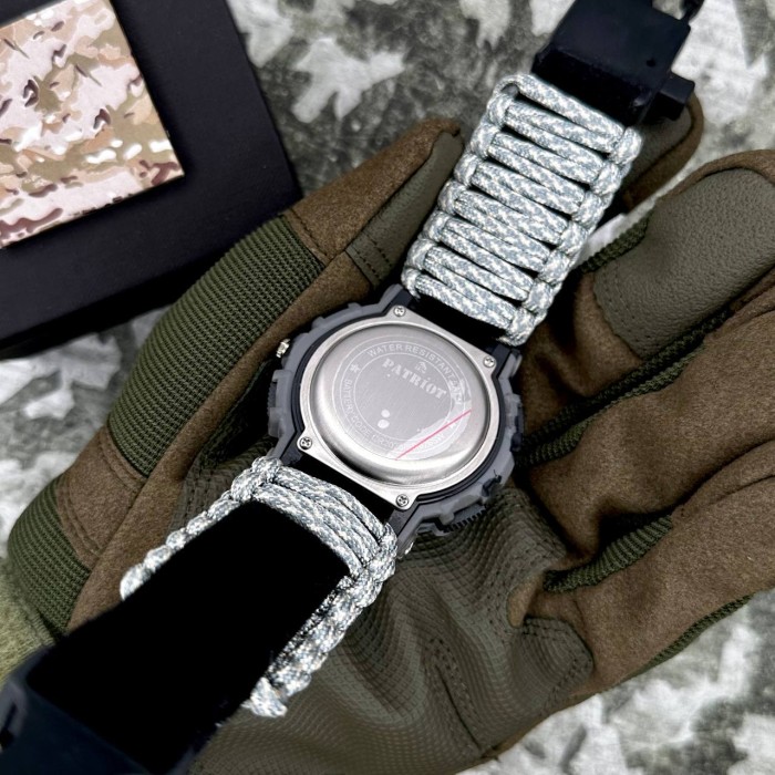 Наручний годинник Patriot 005CMGYSU ЗСУ - Сірий камуфляж