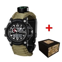 Patriot 012BKSU ЗСУ Чорні Паракордовий ремінець Army Green + Коробка