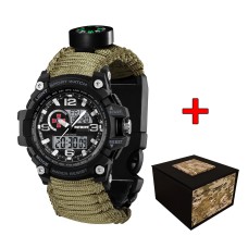 Patriot 012BKSU ЗСУ Чорні Паракордовий ремінець Army Green + Коробка