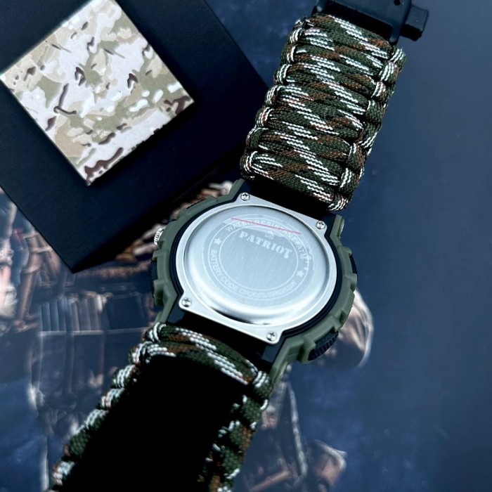 Patriot 005AGSU ЗСУ Паракордовий ремінець Camo Green + Коробка