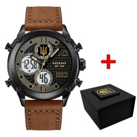 Patriot 017BKBR Тризуб золото Black-Brown