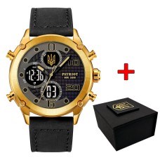 Patriot 017GDBKBK Тризуб золото Gold-Black-Black