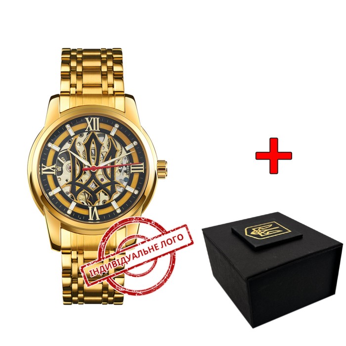 Patriot 025 Sharp Gold-Black Індивідуальне Лого