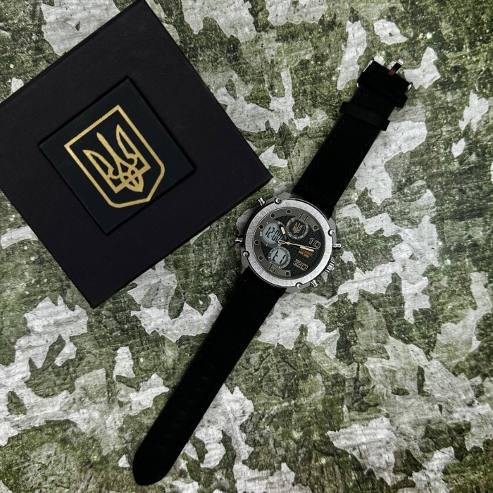 Patriot 017BKWT Тризуб золото Silver-White