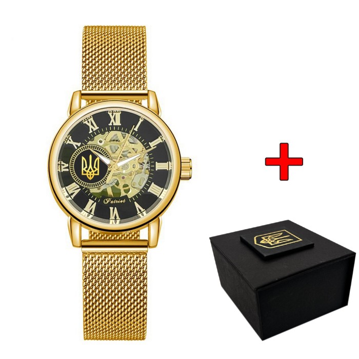 Patriot Тризуб золото Gold