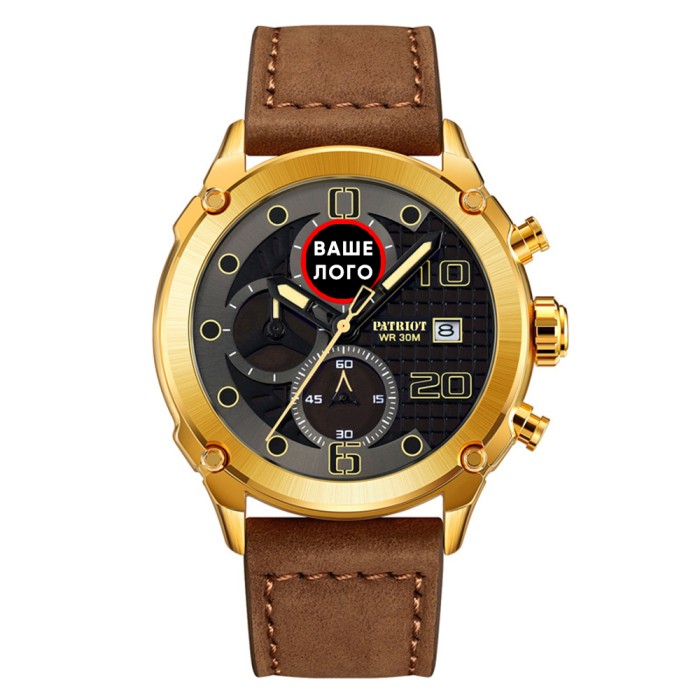 Patriot 016 Ваше Лого Gold-Black-Brown