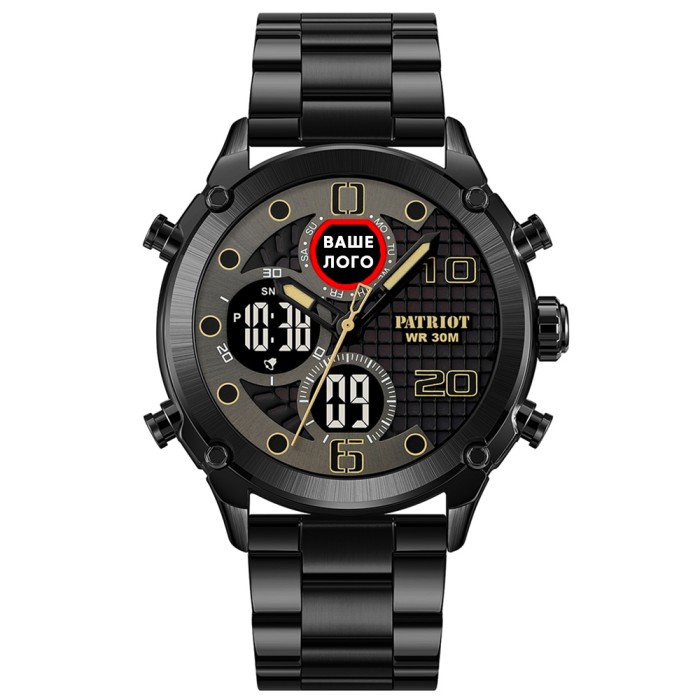 Patriot 017 Ваше Лого All Black Steel