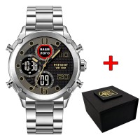 Patriot 017 Ваше Лого Silver-Black Steel