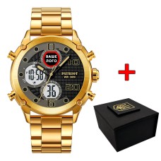 Patriot 017 Ваше Лого Gold-White Steel