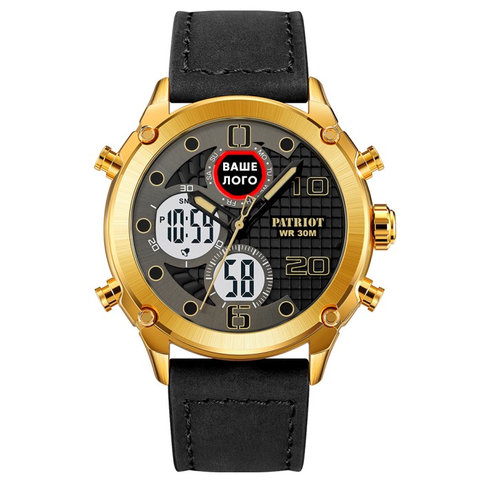 Patriot 017 Ваше Лого Gold-White