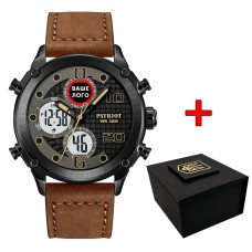 Patriot 017 Ваше Лого Black-White-Brown