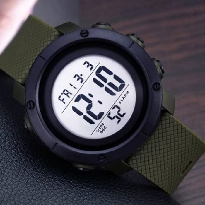 Skmei 1426AGWT Army Green-White