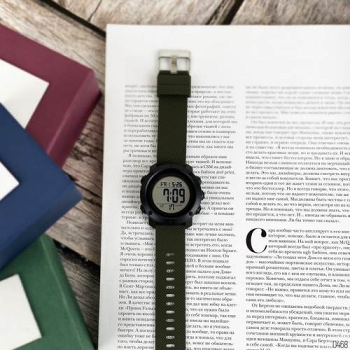 Skmei 1426AGWT Army Green-White