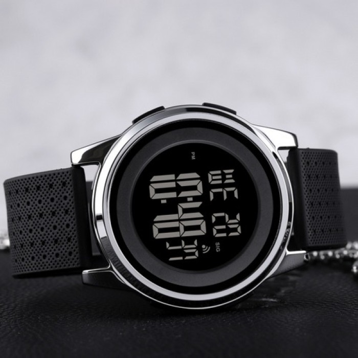 Skmei 1502SI Black-Silver