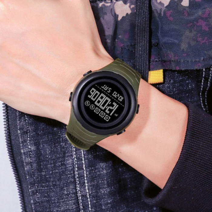 Годинник Skmei 1674 Green-Black - Спортивний стиль та надійність