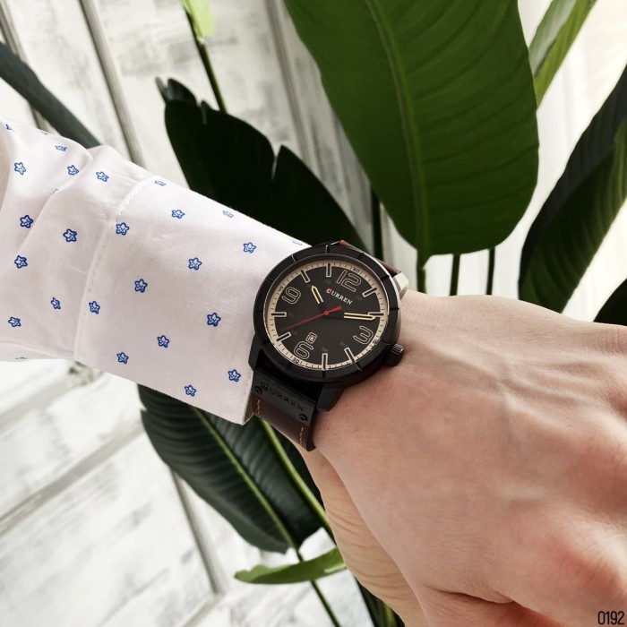 Curren 8327 Black-Brown