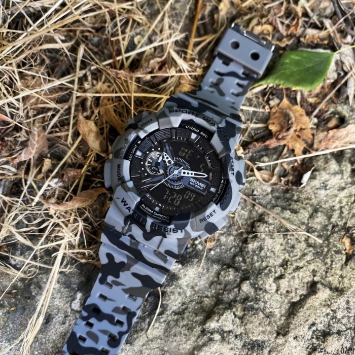 Skmei 1688CMGY Camo Gray.