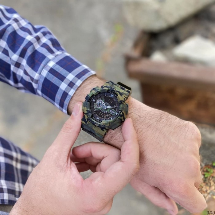 Skmei 1688 Green-Black Military