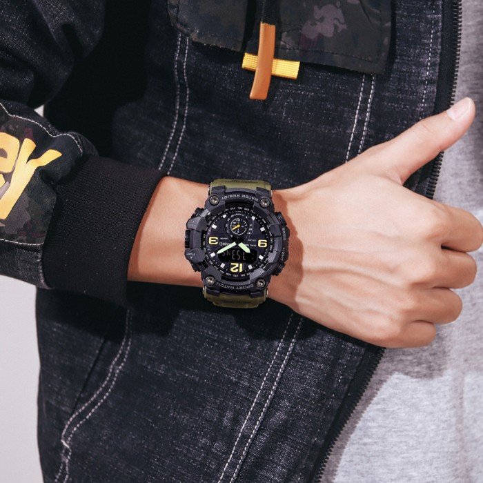 Skmei 1637AG Army Green.