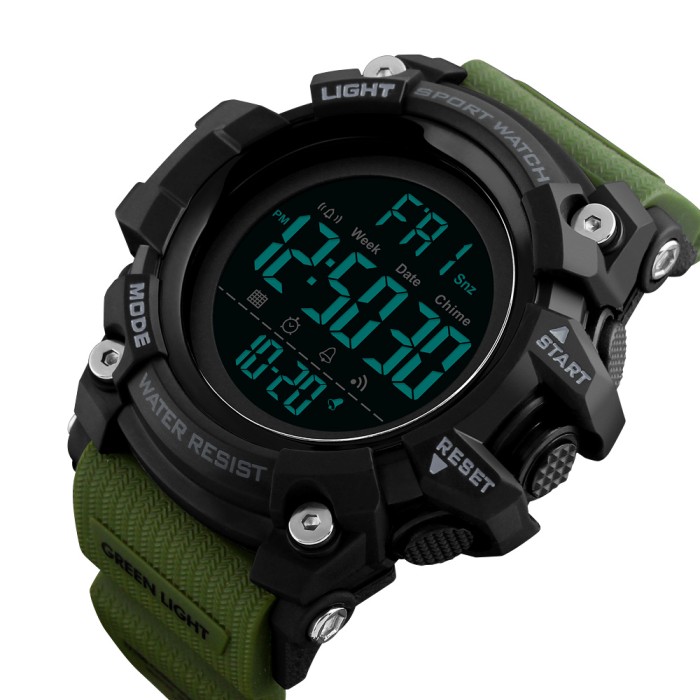 Skmei 1384 Black-Military Wrisband