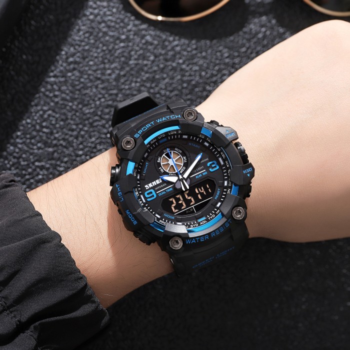 Skmei 1818 Black-Blue. SALE
