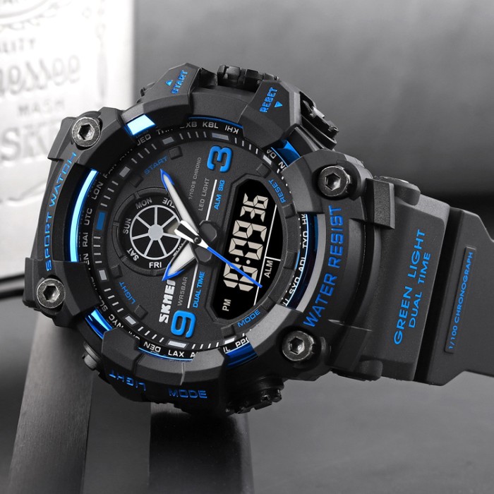 Skmei 1818 Black-Blue. SALE