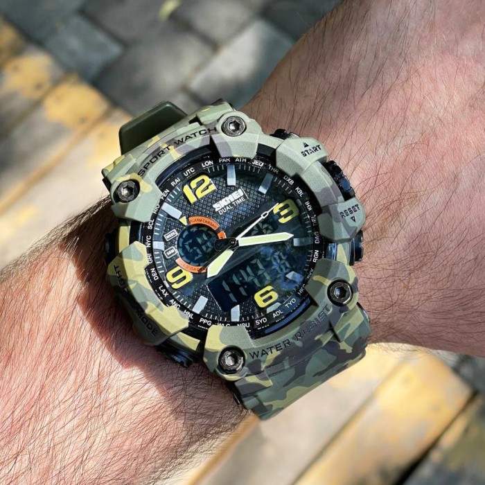 Skmei 1520CMGN Green Camo. SALE