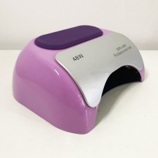 Гібридна лампа для нігтів Beauty Nail CCFL+LED 48W K18, Світлодіодна сушарка для лаку. Колір: фіолетовий