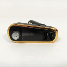 FM Трансмітер в машину SmartUS G11 BT ФМ модулятор автомобільний. Колір: золото