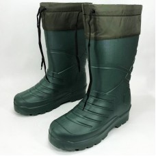 Чоботи гумові високі чоловічі 43 розмір (28,5 см) утеплені, Активні чоловічі чоботи для риболовлі
