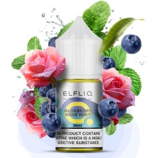 Рідина ELFLIQ 30 мл 5%. Чорниця Троянда М'ята (Blueberry Rose Mint)