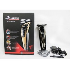 Електробритва Gemei GM-7720 - професійна, бездротова, потужна чоловіча бритва з головками, що плавають