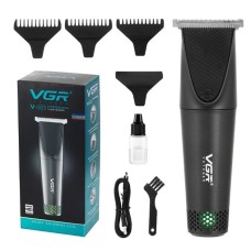 Машина для стриження VGR V-925, Професійна бездротова машинка для стрижки волосся, вусарів, борді