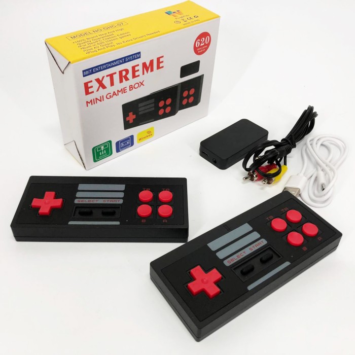 Ігрова приставка з бездротовими джойстиками N-22, Ретро ігрова приставка приставка денді