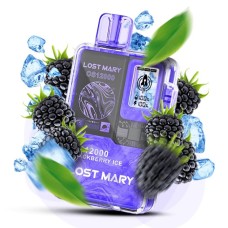Lost Mary OS12000. Ожина (Blackberry Ice)