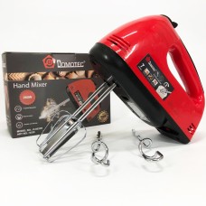 Міксер DOMOTEC R6633R 260 Вт, Кухонний ручний міксер хороший, Міксер для приготування крему