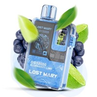 Lost Mary OS12000. Чорниця Лайм (Blueberry Lime)