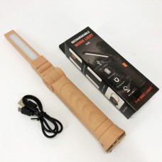 Ліхтар поворотний Worklight G52-LED+COB з магнітом та гаком, Кемпінговий складаний ліхтар