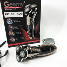Електробритва Gemei GM-7719 Акумуляторна Електрична Бритва, Машинка для гоління триммер