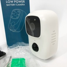 Камера відеоспостереження Smart wifi додаток Tuya працює від 2x18650