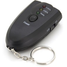 Електронний портативний алкотестер з підсвічуванням 2 x ААА, Компактний портативний алкотестер