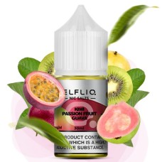 Рідина ELFLIQ 30мл 5%. Ківі Маракуя Гуава (Kiwi Passion Fruit Guava)